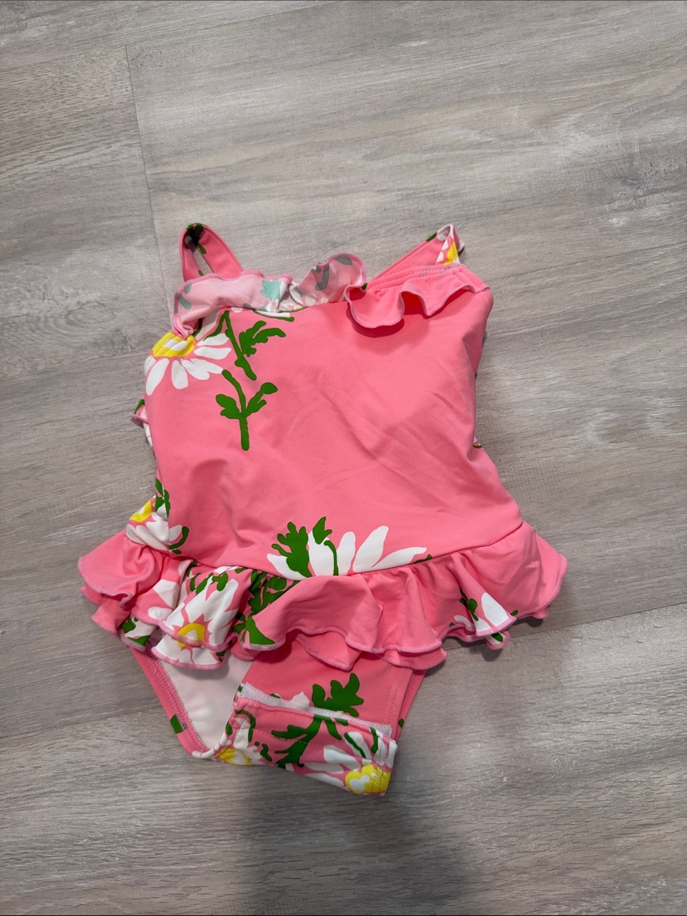 The Beaufort Bonnet company swimsuit size. 0-6 months